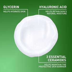 Nettoyant facial liquide hydratant 100% USA pour peaux sèches avec acide hyaluronique, céramides et glycérine hydratante - Product Image 4