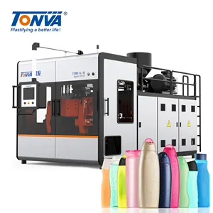 TONVA Plastic HDPE Small Shampoo Bottle Extrusion Blow Molding Making Machine