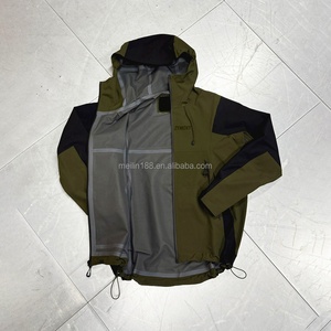 Vestes coupe-vent imperméables de haute qualité sur mesure pour hommes, design à fermeture éclair, douces pour l'hiver, avec fabricant de vestes coupe-vent - Product Image 4