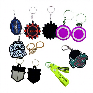 Emnossin Custom 2D Soft Keychain Key Chain Loo PVC Baseball Keychains for Business Ifts
