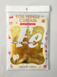 Rideau <span class=keywords><strong>carré</strong></span> coloré de haute qualité pour porte fenêtre, en PET, doux, pour fête d'anniversaire - Product Image 4