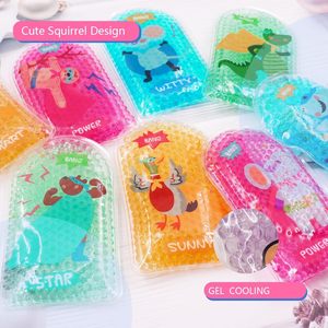 Envoltura <span class=keywords><strong>de</strong></span> cuentas <span class=keywords><strong>de</strong></span> gel <span class=keywords><strong>de</strong></span> tela colorida suave reutilizable Premium Kids Hot Cold Ice Packs para niños <span class=keywords><strong>Ojos</strong></span> cansados, dolores <span class=keywords><strong>de</strong></span> <span class=keywords><strong>cabeza</strong></span> - Product Image 4