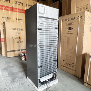 300 Liter Single Door Frost Free <b>Refrigerator</b> Silver With Display Screen 220V Reversible Door for Home Office and Apartment Spac - Product Image 5