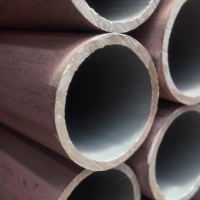 Tubo de Acero sin Costura de Pared Delgada Laminado en Caliente ASTM A53 Gr.B 7.638*0.394 para Componentes de Soporte y Estructuras Industriales Generales