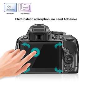 Protector de Pantalla de Vidrio Templado 2.5D 9H Antirrayaduras HD Transparente de Tamaño Personalizado para Cámara Nikon D5300 D5500 D5600, Fabricante OEM - Product Image 4
