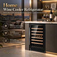 Réfrigérateur à vin électrique Minghou, mini-bar, armoire de stockage de vin, fabricant OEM personnalisé