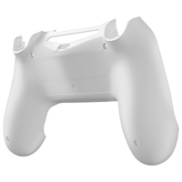 Carcasa Inferior de Repuesto Blanca EXtremeRate Versión Tipo-C Compatible con Controles de PS4 Modelos JDM-040/050/055