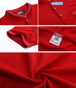 도매 식당 바 직원 유니폼 맞춤 인쇄 자수 로고 폴로 셔츠 유니폼 - Product Image 3