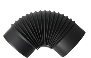 Accessoires pour <span class=keywords><strong>cheminée</strong></span> en acier au carbone noir, <span class=keywords><strong>cheminée</strong></span> à <span class=keywords><strong>gaz</strong></span>, coude à 90 degrés, kits de ventilation, coudes d'échappement, montage mural pour villa - Product Image 2