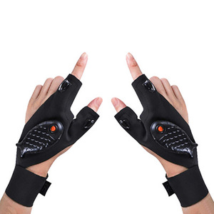 アウトドアスポーツハイキングキャンプLEDライトグローブ防水ライト付きグローブ釣り用フィンガーグローブLEDライト - Product Image 5