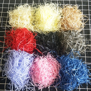 Vật liệu tái chế Crinkle Cắt vụn giấy bìa giấy điền cho hộp hoa <span class=keywords><strong>Container</strong></span> 100g mỗi túi - Product Image 3