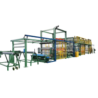 Machine de stratification à la flamme de style allemand 2025 pour l'emballage de film plastique de textiles d'intérieur automobile avec composant de moteur central