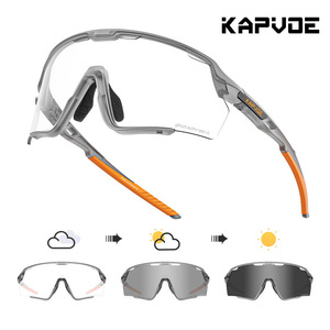 Gafas de Ciclismo KAPVOE Fotocromáticas con Montura Completa, Resistentes al Viento, para Deportes al Aire Libre - Product Image 4