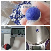 0.68 0.5 Kaliber Bola Kapur Non-toksik Biodegradable PLA Shell Powder Balls Paintballs 10pcs/Tube untuk Perlindungan Pribadi