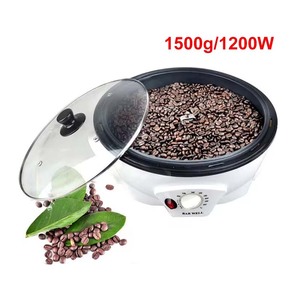 XEOLEO — rôtissoire électrique 800g, appareil de cuisson automatique pour le <span class=keywords><strong>café</strong></span> en grains, 1200W, adapté aux haricots d'arachide - Product Image 4