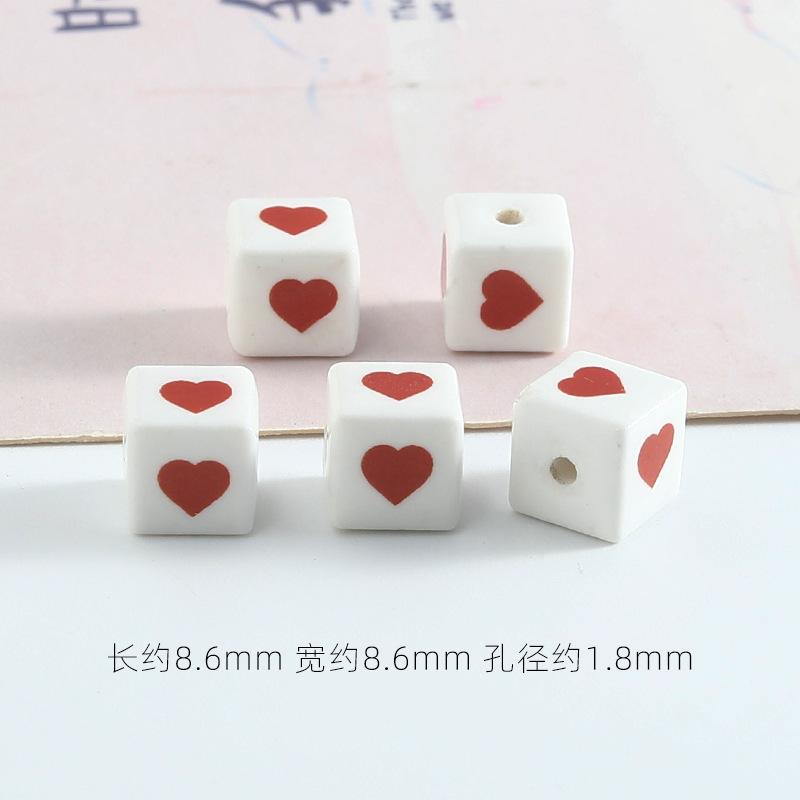 Foro orizzontale a forma di cuore (1 pezzo)