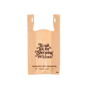 Biodegradable Supermarket <b>Packaging</b> <b>Bag</b> Biodegradable Vest Plastic <b>Bag</b> Handbag Bulk t Shirt <b>Bags</b> - Product Image 3