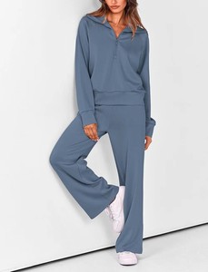 Chándal Deportivo Informal de Algodón 100% para Mujer, Diseño Personalizado, Ropa Deportiva de Invierno a Precio Económico - Product Image 5