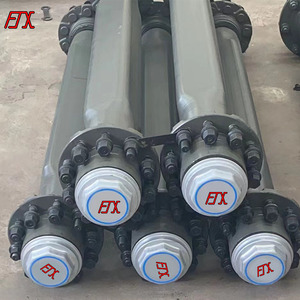 <span class=keywords><strong>Assale</strong></span> non frenato JUXIN Machinery 11t stile americano per semirimorchi pesanti, mozzo <span class=keywords><strong>assale</strong></span> per camion per i Paesi del Sud America - Product Image 6