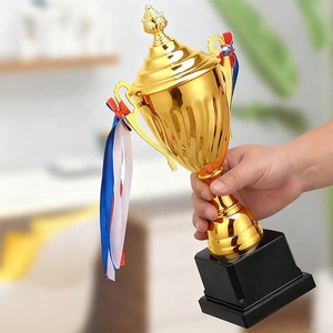 Trofeo Deportivo Personalizado al por Mayor con Logotipo, Copa de Fútbol Mundial, Trofeos de Fantasía para Deportes - Product Image 1