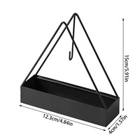 Support créatif pour spirales anti-moustiques avec plateau, style nordique, en fer, pour l'été, décoration d'intérieur