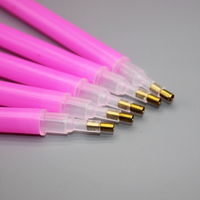 Outils de peinture au diamant 5D DIY : Stylo applicateur, accessoires de broderie diamant, en plastique