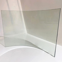 Cloison de bureau contemporaine simple sans cadre Paravent en verre pleine hauteur Séparateurs de pièces Tailles personnalisables Nouveau
