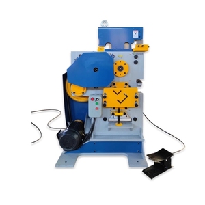 Machine mécanique à prix usine pour le travail du fer / Machine combinée de poinçonnage et de découpe / Poinçonneuse mécanique pour trous métalliques - Product Image 6