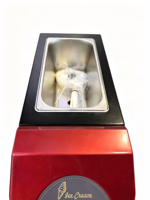 Nouvelle machine à glace molle de comptoir à saveur unique 220V Lait et Crème