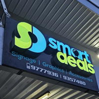 Kelly Outdoor 3D Business LED Sign Storefront Building Signage para venta al por menor Letrero de letras de canal 3D para tienda Letrero electrónico