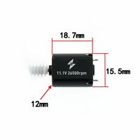 Moteur à clip Gel Shock Wave SOLINK26500rpm pour boîte de vitesses AEG 11.1V 1W, accessoires de chasse compétitifs en extérieur