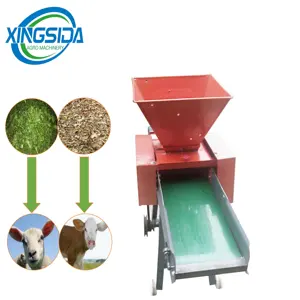 High quality Mini Chaff Cutter Machine Chopper Forage Animal Feed Processing Machine