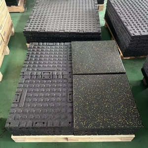 Alfombra de Goma EPDM Resistente al Desgaste para Gimnasio, Fabricada en Guangzhou, Baldosa de Goma Reciclada para Gimnasio, Alfombra de Gimnasio No Tóxica - Product Image 6