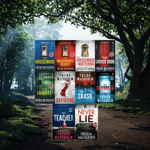 Colección de 10 Libros de la Serie Thriller, Novela de Ficción de Suspense Psicológico, Caja de Regalo Hecha de Papel Resistente para Adultos - Product Image 3