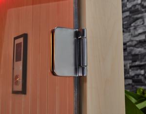 MEXDA الملح حجر خشبي داخلي الأحمر الارز أسبن ساونا غرفة التقليدية الجافة البخار ساونا مع ساونا سخان ل 2 شخص WS-1412S - Product Image 3