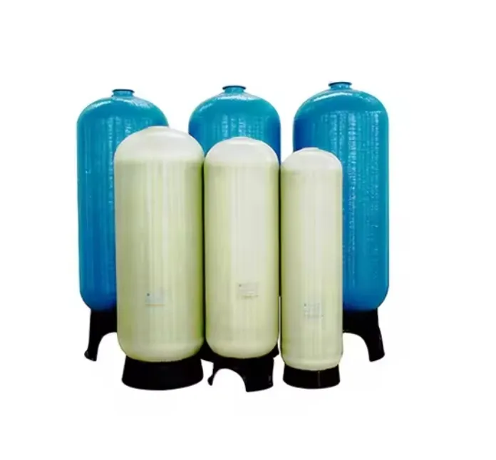 1665 blue tank FRP Sand Filter Water Softener Tank Manufacturer OEM customized logo