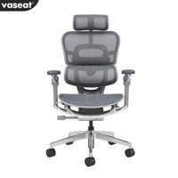 Chaise de bureau ergonomique de luxe en maille, chaise pivotante de direction confortable pour usage professionnel