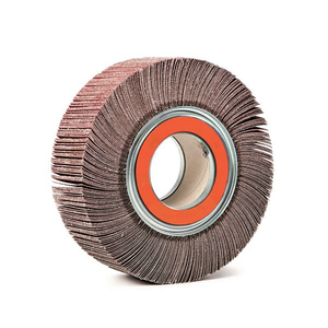 Ttake Flap Wheel Abrasive Cloth Corundum 250x50x100 Mm With Hole 80 Grit - Product Image 2