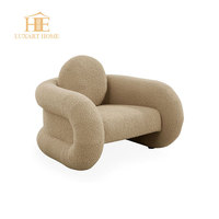 Fauteuil individuel design moderne, style nordique, pour salle à manger, mobilier de salon
