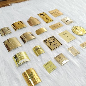 Aangepaste Stickers Logo Voor Zakelijk Goud Folie Rol Groothandel Metalen Aluminium Sticker Reliëf Label Vellen Dunne 3d Metalen - Product Image 6