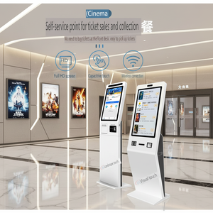 Kiosco de Autoservicio WENJIE de 21.5 Pulgadas, Terminal Punto de Venta Automático con Pantalla Táctil para Pedidos y Pagos en Restaurantes de Comida Rápida - Product Image 1