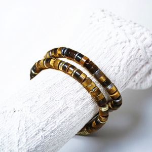 Braccialetto di pietra genuina per gli uomini gioielli di pietre preziose naturali fatto a mano unico braccialetto di perline intrecciato all'ingrosso - Product Image 6