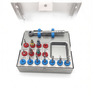 Kit de Taladro Quirúrgico Manual de Acero Inoxidable Dentovos, Autoclavable, para Implantes Dentales, Set de Preparación para Osteotomía - Product Image 5