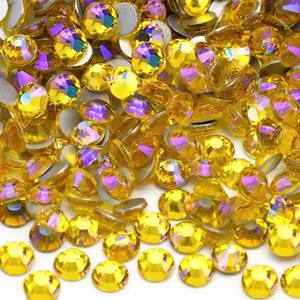 Tasche von 288Pcs SS34 Glänzende Glas Strass 288 teile/beutel flache Rückseite Nicht Hotfix Stein kristall für Kleidung - Product Image 3