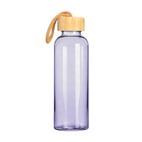 Bouteille d'eau recyclée RPET de 360 ml avec logo personnalisé, sans BPA, en RPET, PP et avec bouchon à vis