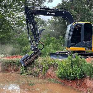 Hoog rendement skid steer aanbouwmaaier met sikkelmes voor het snoeien van boomtakken en struiken voor bosbouwmachines, 1 jaar garantie - Product Image 6
