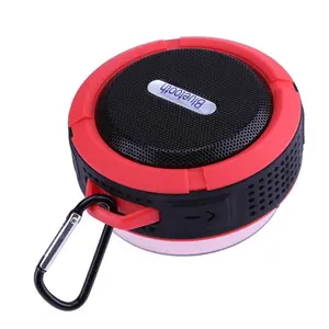 C6 Speaker Gigi Biru Aktif Nirkabel, Telepon Seluler Tahan Air dengan Mikrofon, Musik MP3, Speaker Pancuran BT, Mendukung Kartu Tf