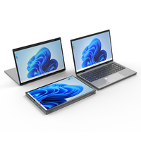 Laptop YOGA 360 Baru 14-Inci Berbahan Aluminium Alloy, Windows 11, Layar Sentuh IPS 2240x1440 2.2K, Prosesor Intel I7, WiFi Dual-Band 5G
