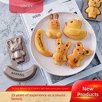 Moule à gâteau DIY en acier au carbone antiadhésif, série créative de dessins animés, résistant au four, pour enfants, directement de l'usine