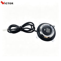 Système d'alarme de voiture Victor VT-PS211 12V avec démarrage à distance unidirectionnel, entrée sans clé, contrôle par application, démarrage/arrêt à une touche, localisateur de voiture, indicateur LED